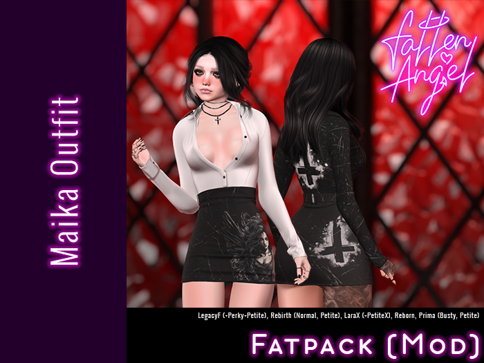 Fallen Angel - Maika Outfit - FATPACK