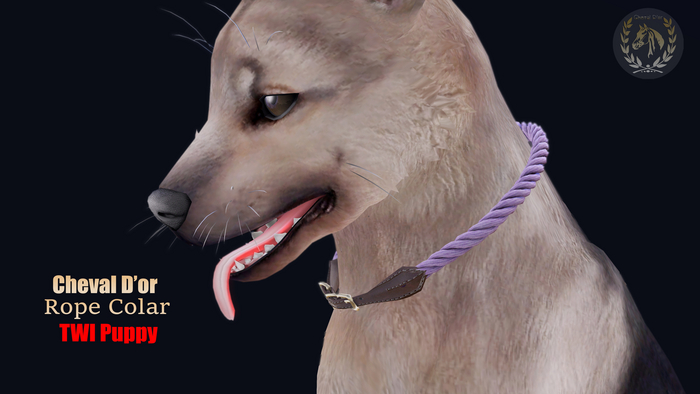 Cheval D'or / TWI Puppy / Rope Collar. [HUD]