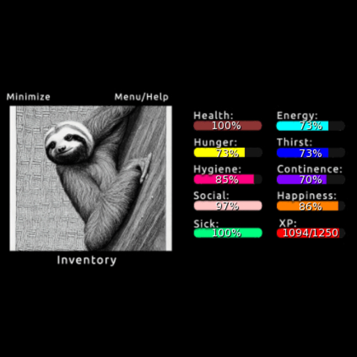 Rainbow Inc. Mystory HUD Style Sloth 2