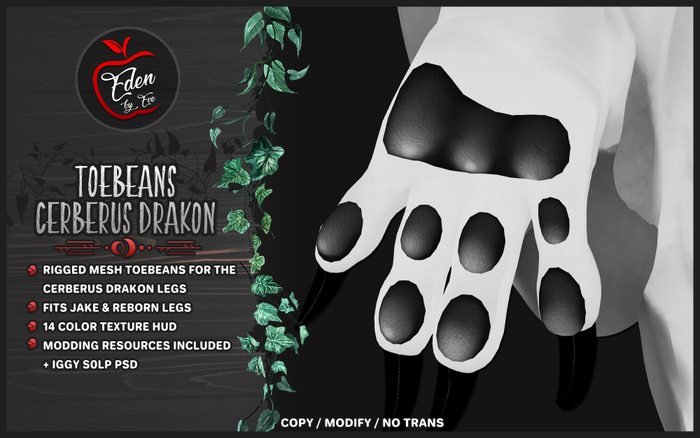 Eden & Iggy // Drakon Toebeans