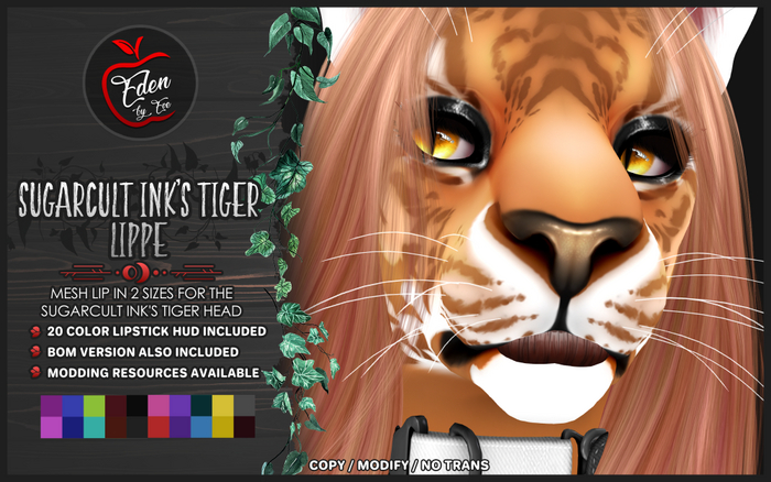 Eden by Eve // Lippe - +SG+ Ink's Tiger