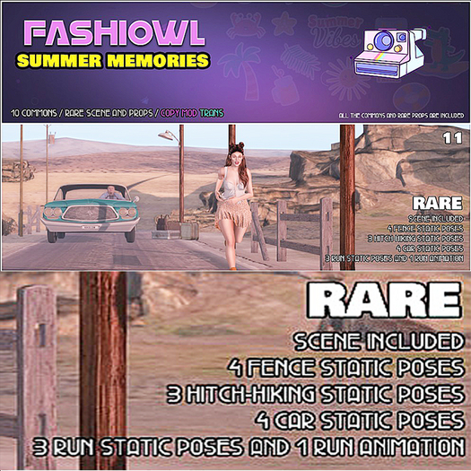 11. Fashiowl - Summer Memories - RARE