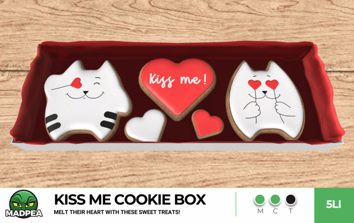 MadPea Kiss Me Cookie Box