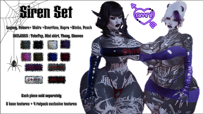 OMNI Siren TubeTop Fatpack