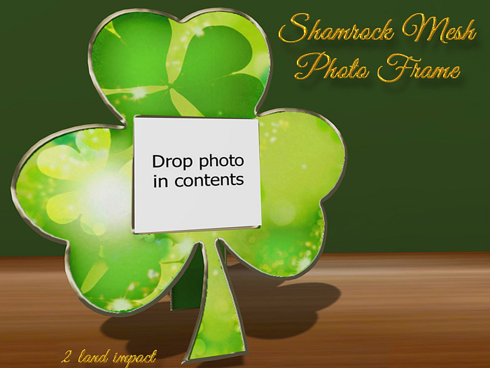 Shamrock Picture Frame 2