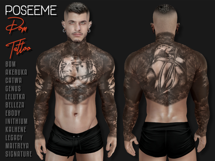[Poseeme] - Dom Tattoo