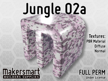 PBR Materials: Fabric Jungle 02a