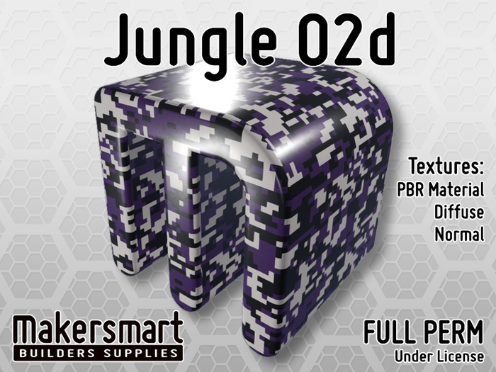 PBR Materials: Fabric Jungle 02d