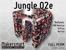 PBR Materials: Fabric Jungle 02e