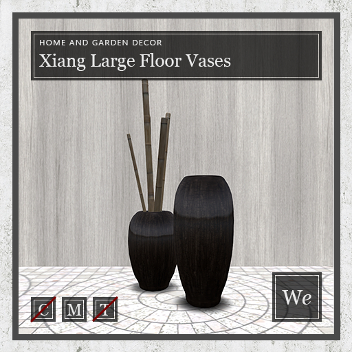 WE Xiang Large Floor Vases - S/T