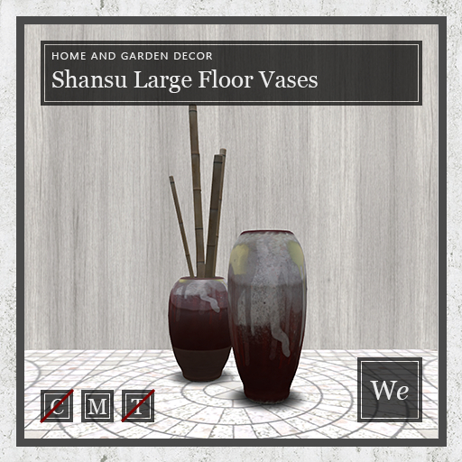 Shansu Large Floor Vases
