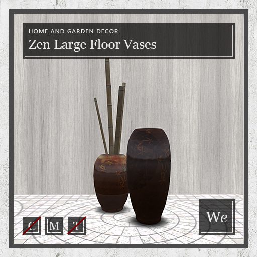 Zen Large Floor Vases