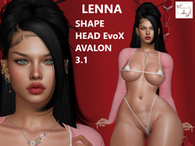 LENNA SHAPE/ HEAD / lel EvoX AVALON 3.1/4.0 (Maitreya,,legacy,Reborn,Erika ,,Belleza Gen.X Curvy.Kupra)