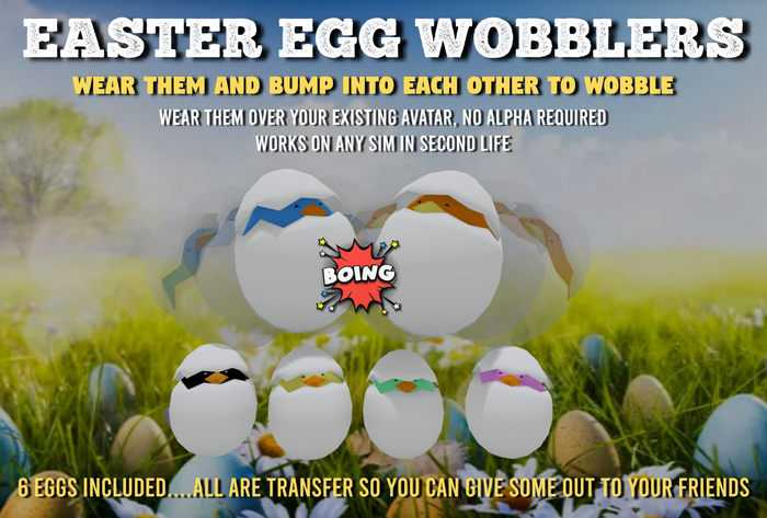 [WAG] Easter Egg Wobblers