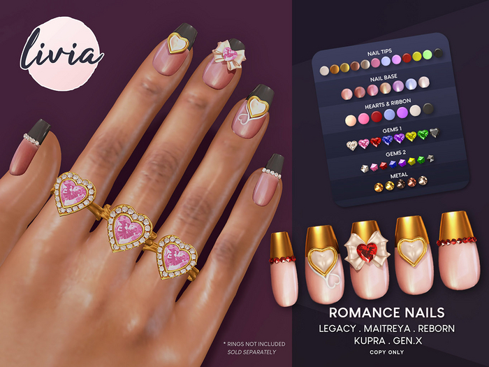 LIVIA Romance Nails