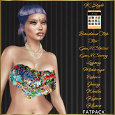 [K-Style] BANDANA TOP - FATPACK #2