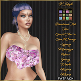 [K-Style] BANDANA TOP - FATPACK #3