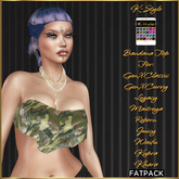 [K-Style] BANDANA TOP - FATPACK #6