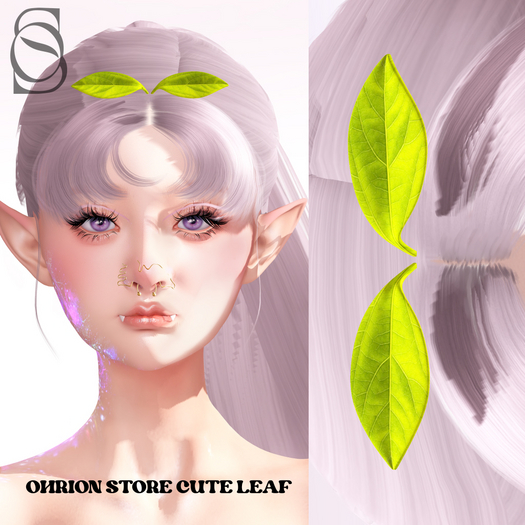 Ohrion Store- Cute leaf (head)