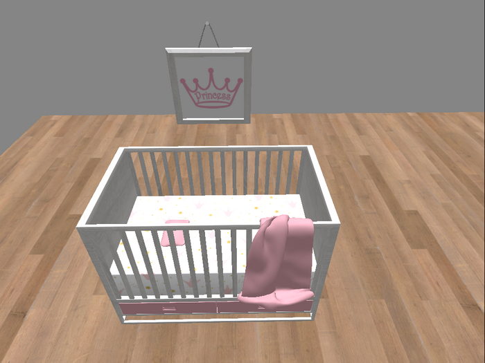 One In A Melon FULL 12 piece zooby animesh Princess Nursery