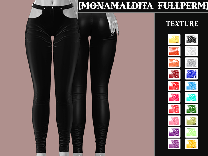 #74 - MONAMALDITA - Texture Silk - Pants