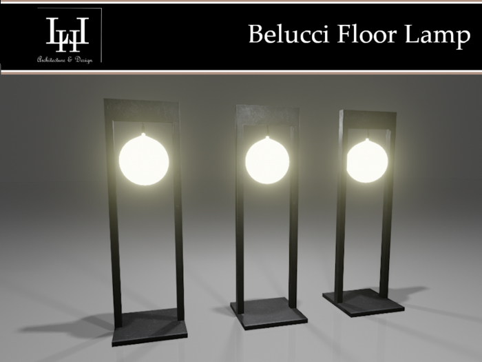 Belucci Floor Lamp/ L&H Design