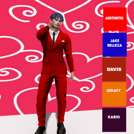 XK Devovere Suit Red