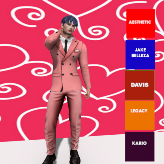 XK Devovere Suit Pink