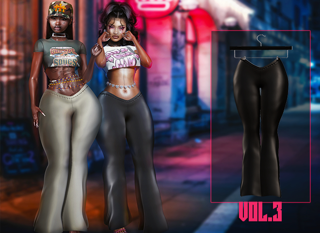 Vol.3 Yasmine Pants Black