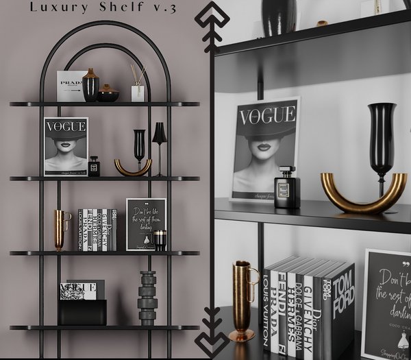 Difference Luxury Shelf V.3 Black 