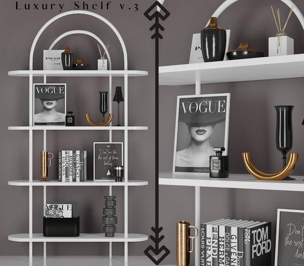 Difference Luxury Shelf V.3 White 