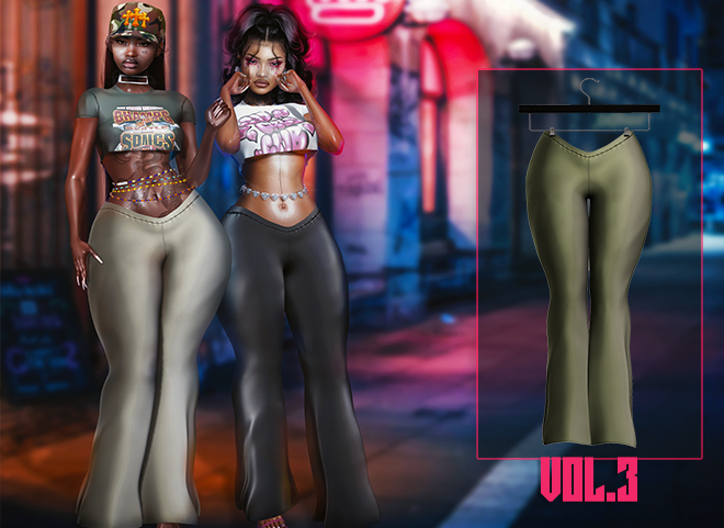 Vol.3 Yasmine Pants Olive