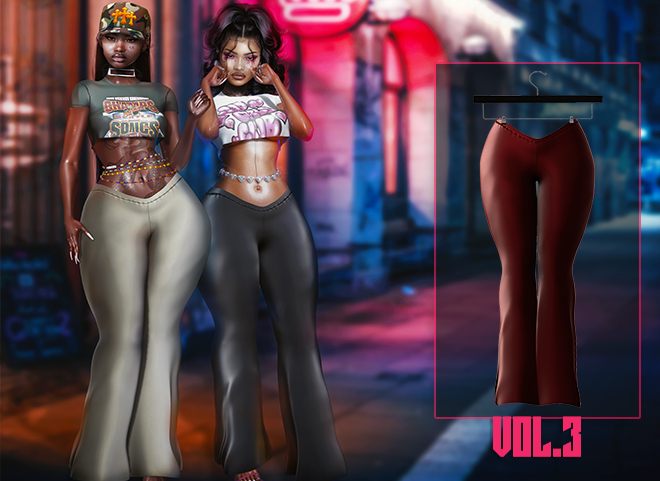 Vol.3 Yasmine Pants Red