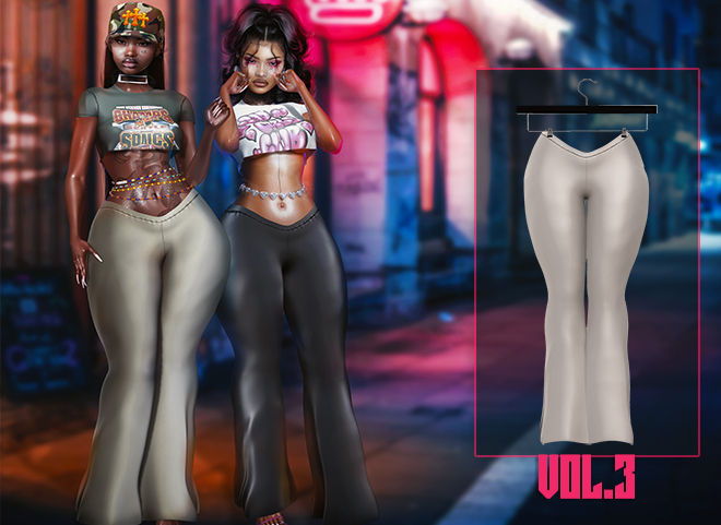 Vol.3 Yasmine Pants White