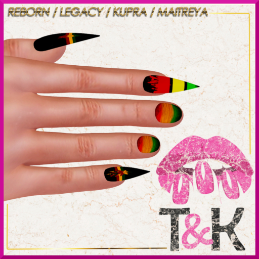 T&K Rasta Nails for Her