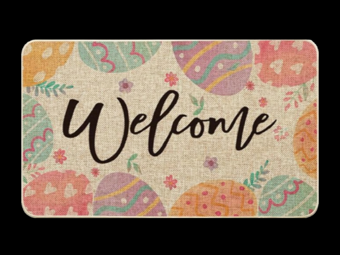 *6KW* FULL PERM Easter 3 Welcome Mat Texture #1