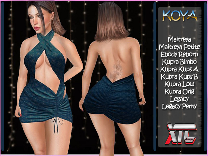XTC Koya Halter Dress