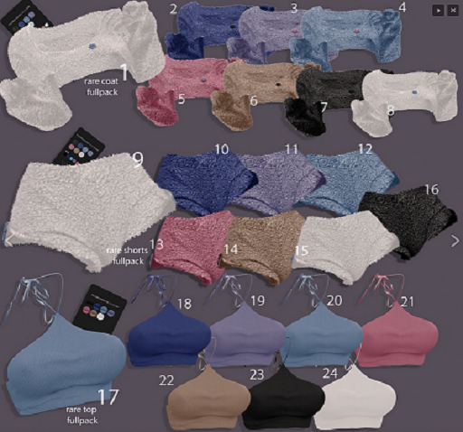 19.flex - Mona top - lilac - Maitreya