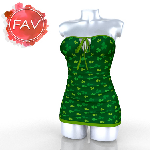 Green St Patricks Dress