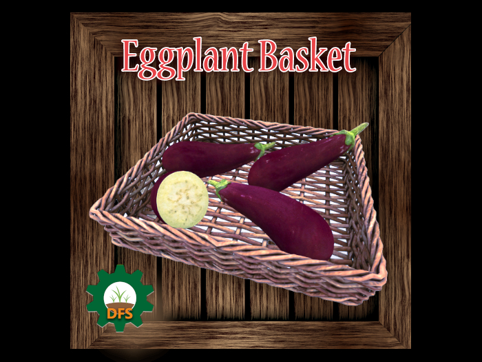 DFS Eggplant Basket