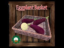 DFS Eggplant Basket