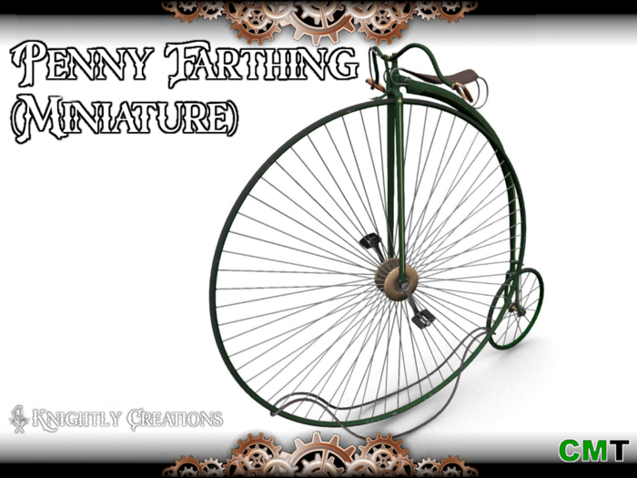 [Knightly] Penny Farthing Static Miniature