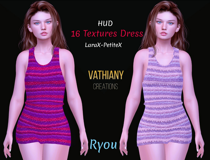 [V.C] Ryou Dress LaraX-PetiteX + HUD