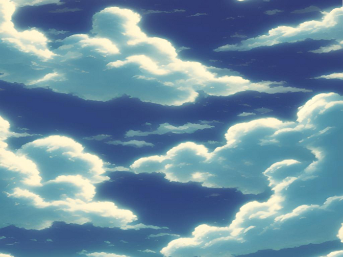 Cartoon Clouds Texture