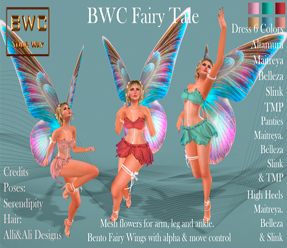 BWC Fairy Tale  set - 50% Off! Black Friday Starts