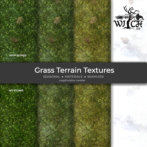 W&Co. Grass Terrain Textures BOX