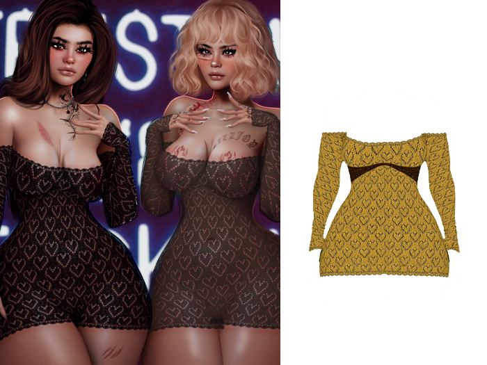 Madison - Presia Dress - Yellow