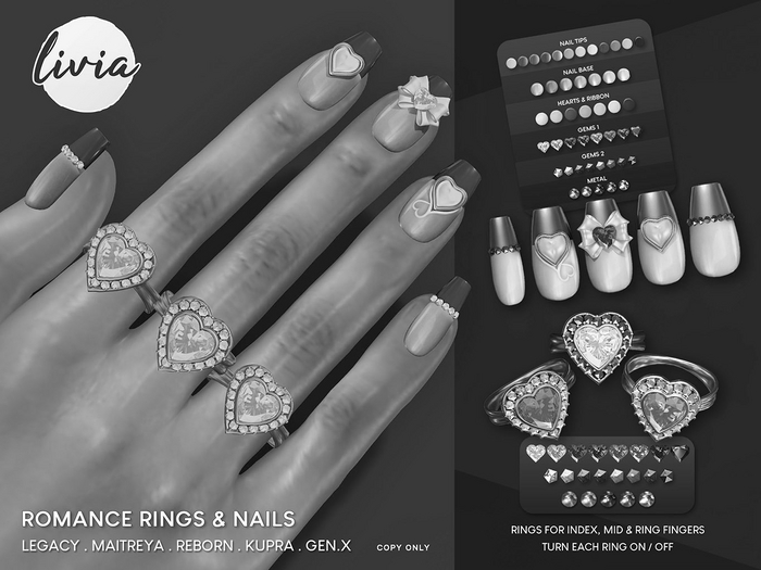 LIVIA Romance Rings & Nails DEMO