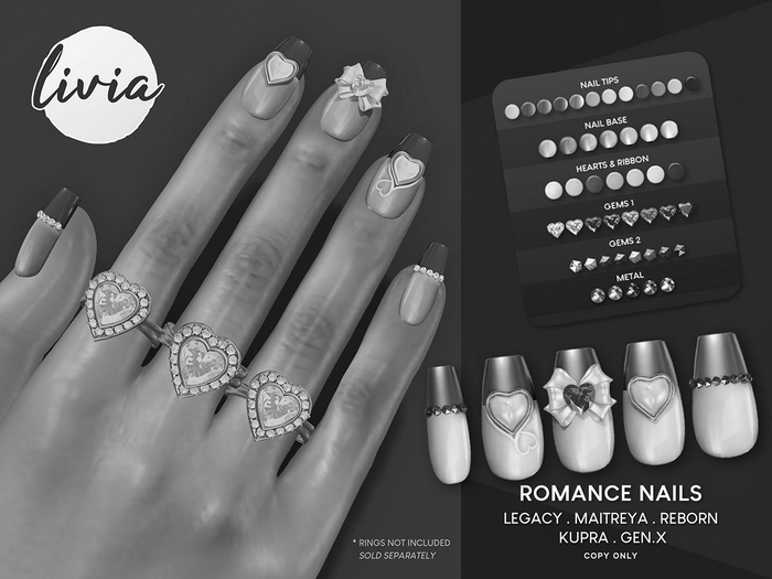 LIVIA Romance Nails DEMO