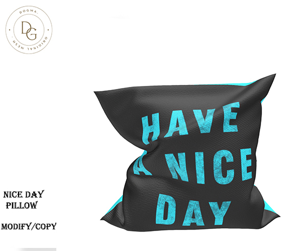 [Dogma] Nice Day Pillow